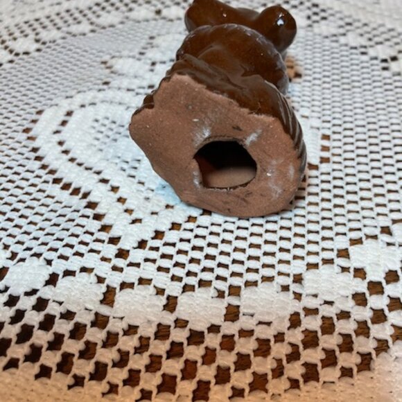 Brown Poodle Figurine‎ 3.5" Redware - Picture 6 of 6